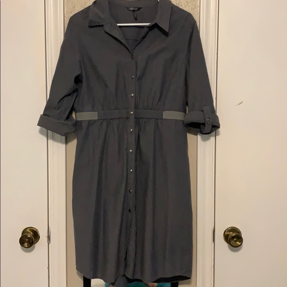 Trench-coat style dress